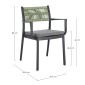 Fauteuil de Jardin Avlin