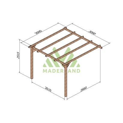 Pergolas Oviado